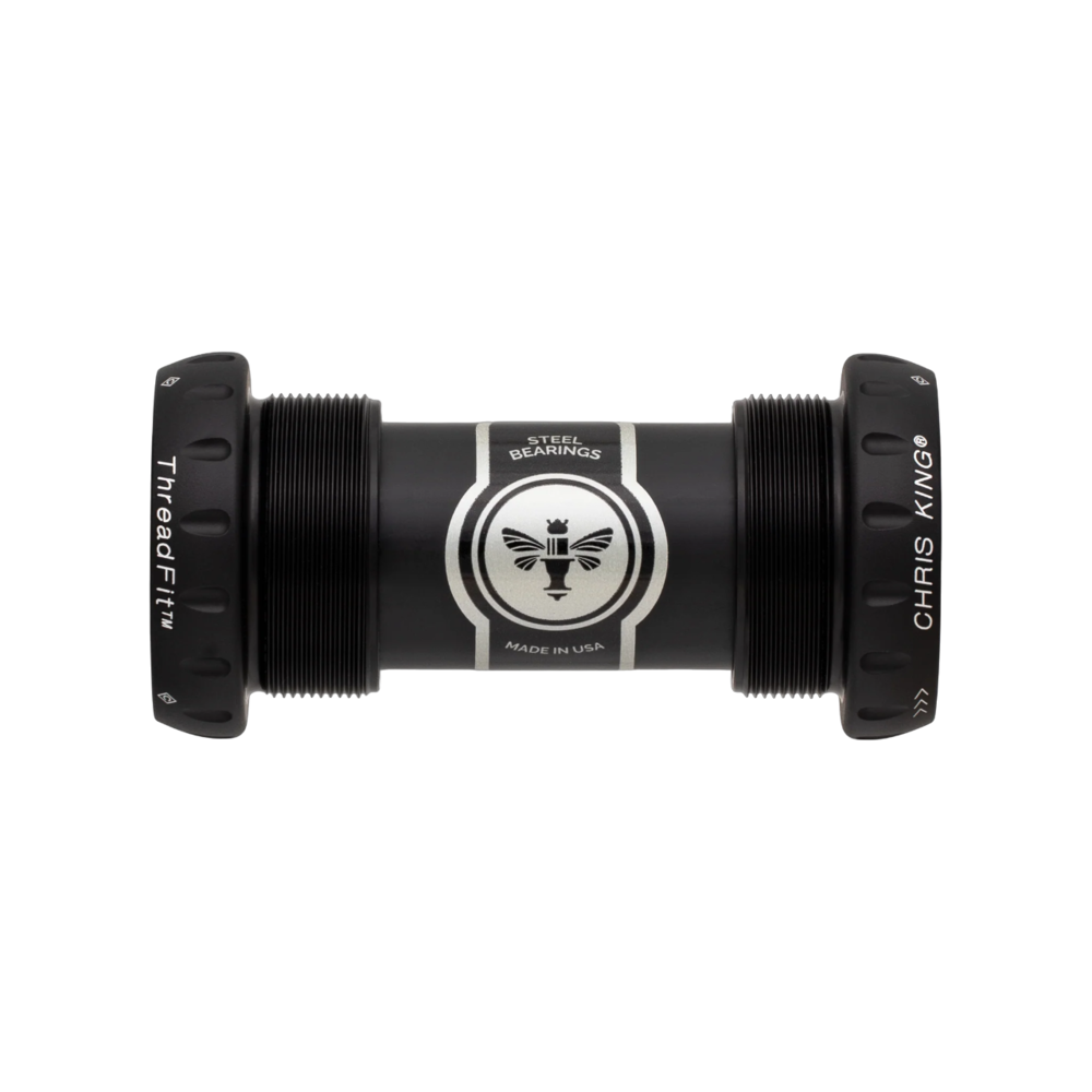 CHRIS KING ThreadFit BB 24mm Steel - Matte Black